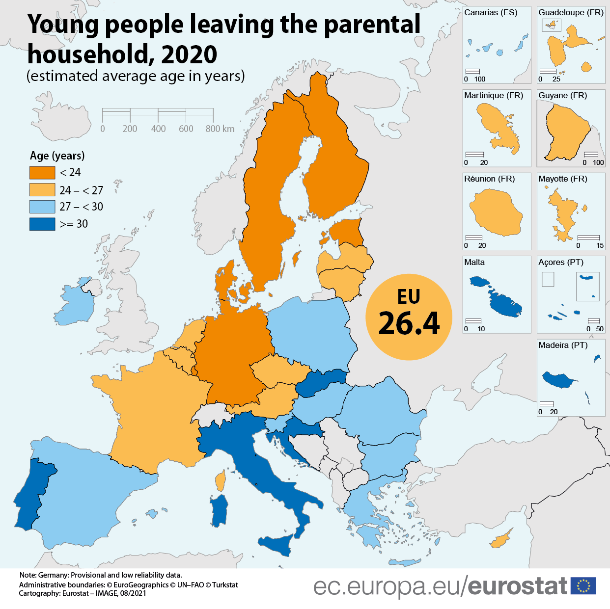 Eurostat When do Greeks leave their paternal hearth in.gr