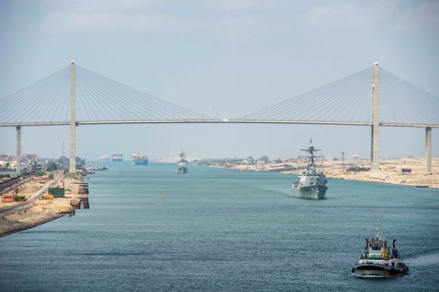 Διώρυγα του Σουέζ: Νέα αύξηση στα διόδια