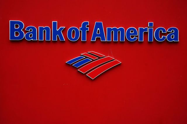 Bank of America: Υψηλά κέρδη, αλλά μειωμένα έσοδα για το τρίμηνο