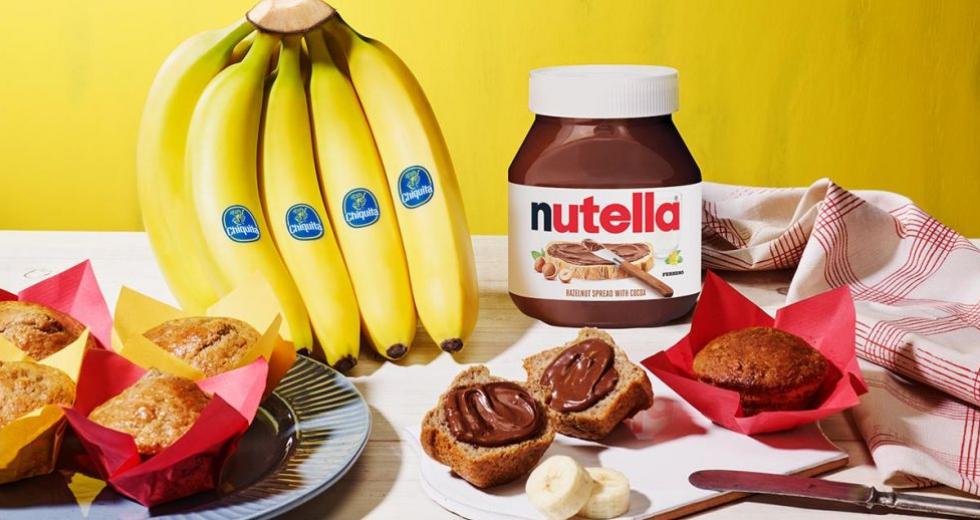 Συνεργασία Chiquita και Nutella