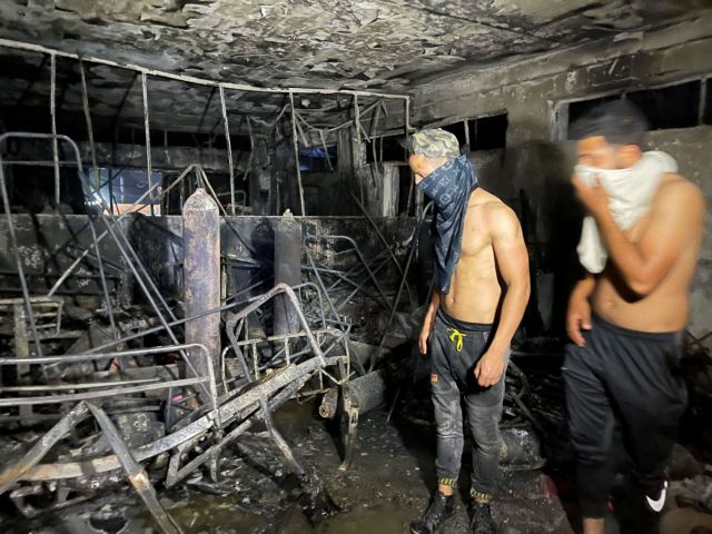 Ιράκ : 82 νεκροί και 110 τραυματίες από πυρκαγιά σε νοσοκομείο Covid στη Βαγδάτη