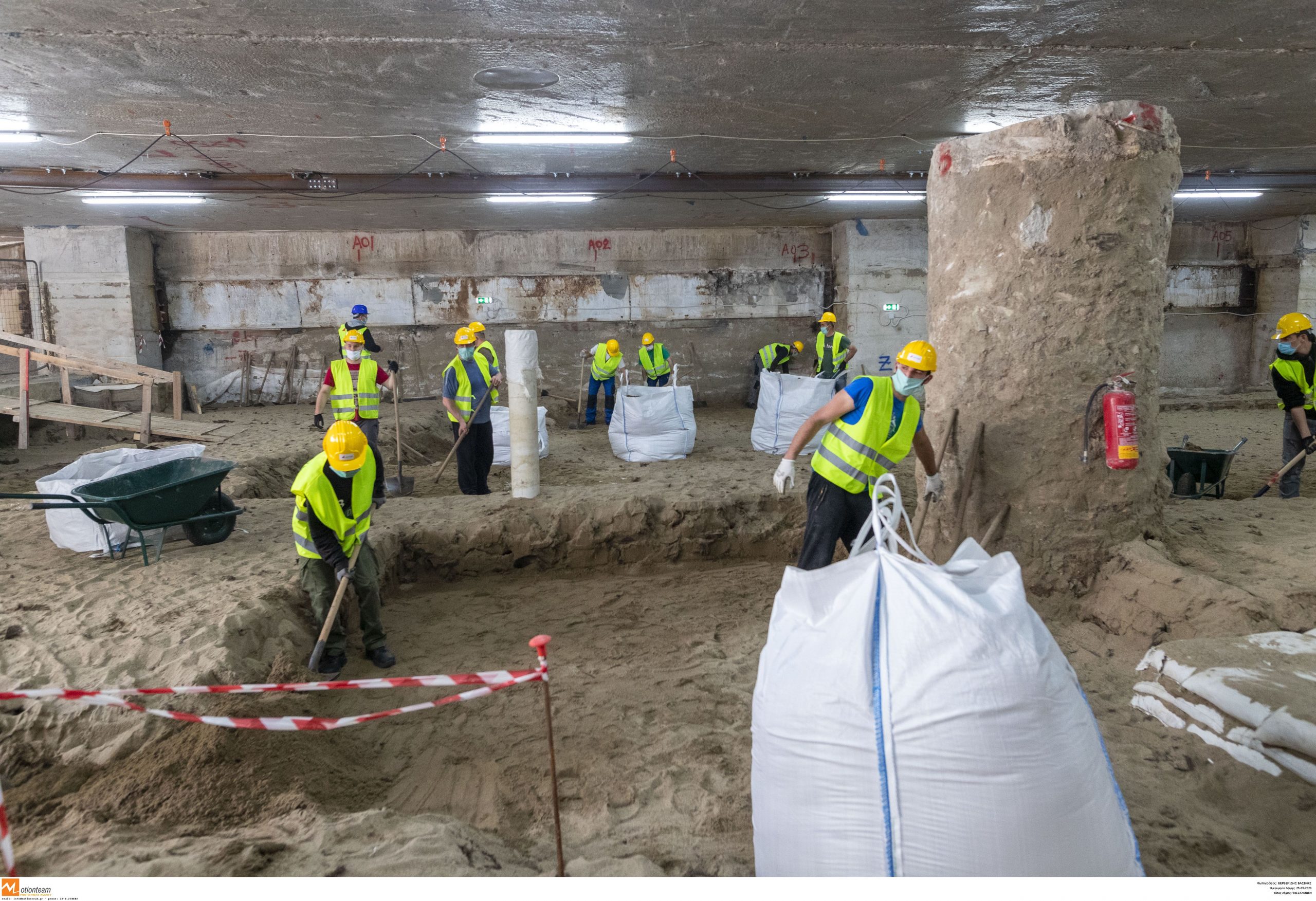 The landscape for the Thessaloniki Metro is clearing up