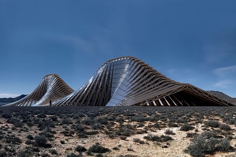 «Solar Mountain»: Ένα «Βουνό Ηλιακής Ενέργειας» για το Burning Man