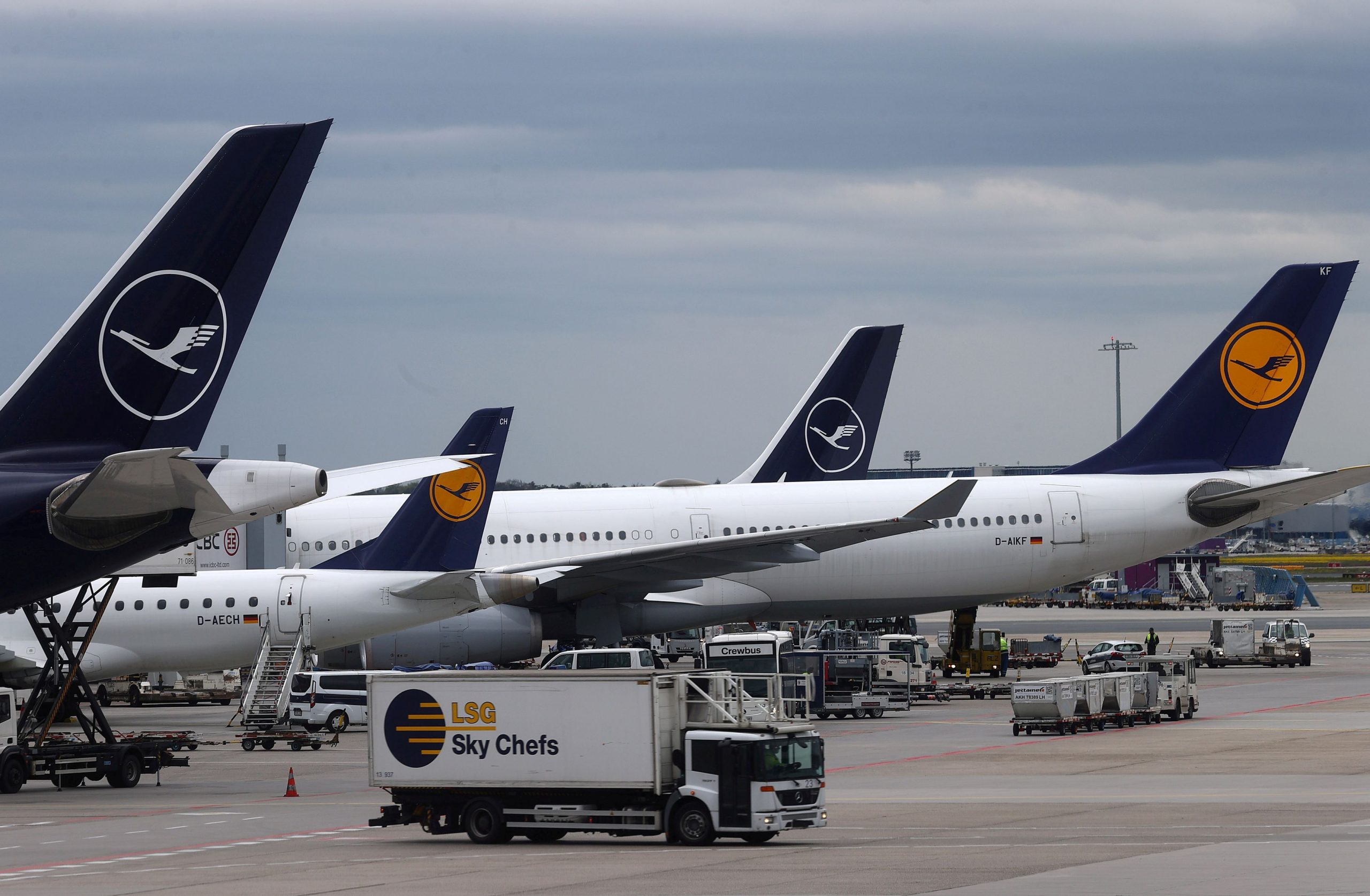 Lufthansa: Απεργία 26 ωρών από το προσωπικό εδάφους την Τετάρτη