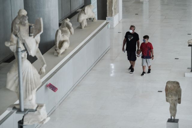 Greek museum receipts up by 1,009.8% in June