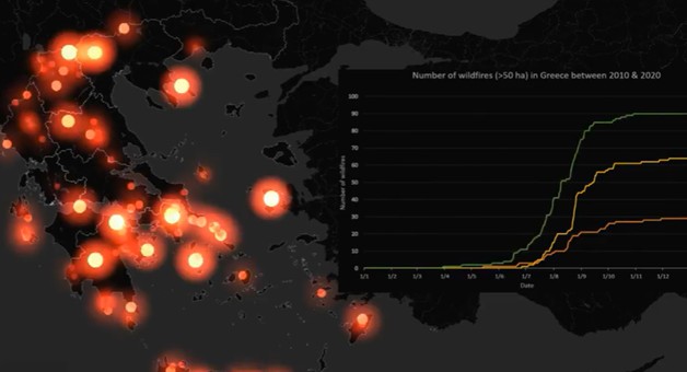 Δασικές πυρκαγιές στην Ελλάδα: Ποιες αποδείχθηκαν οι πιο καταστροφικές από το 2000