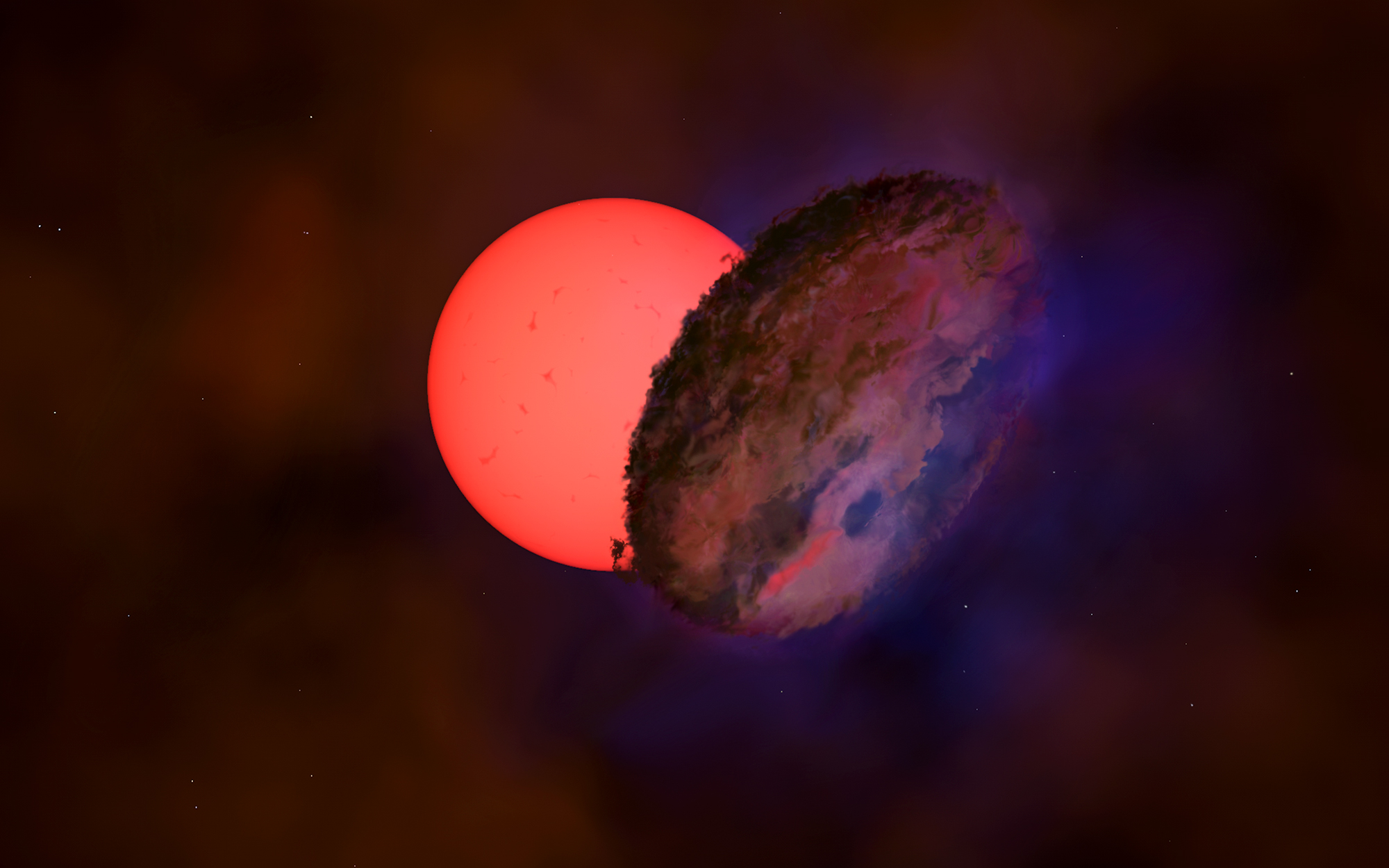 Αστρονομία: Ανακαλύφθηκε κοντά στο κέντρο του γαλαξία μας ένα γιγάντιο άστρο που «αναβοσβήνει»