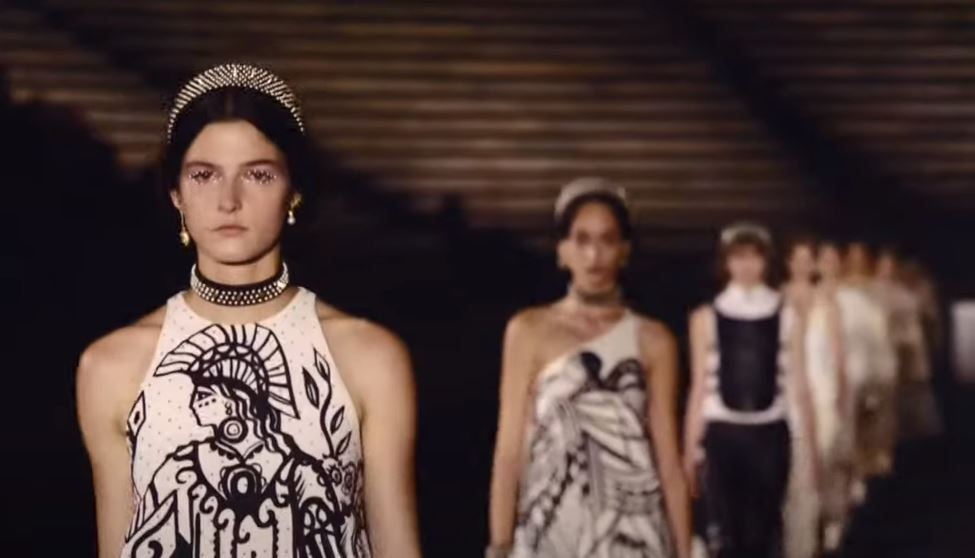 Dior adored Greece in a magical show in Kallimarmaro