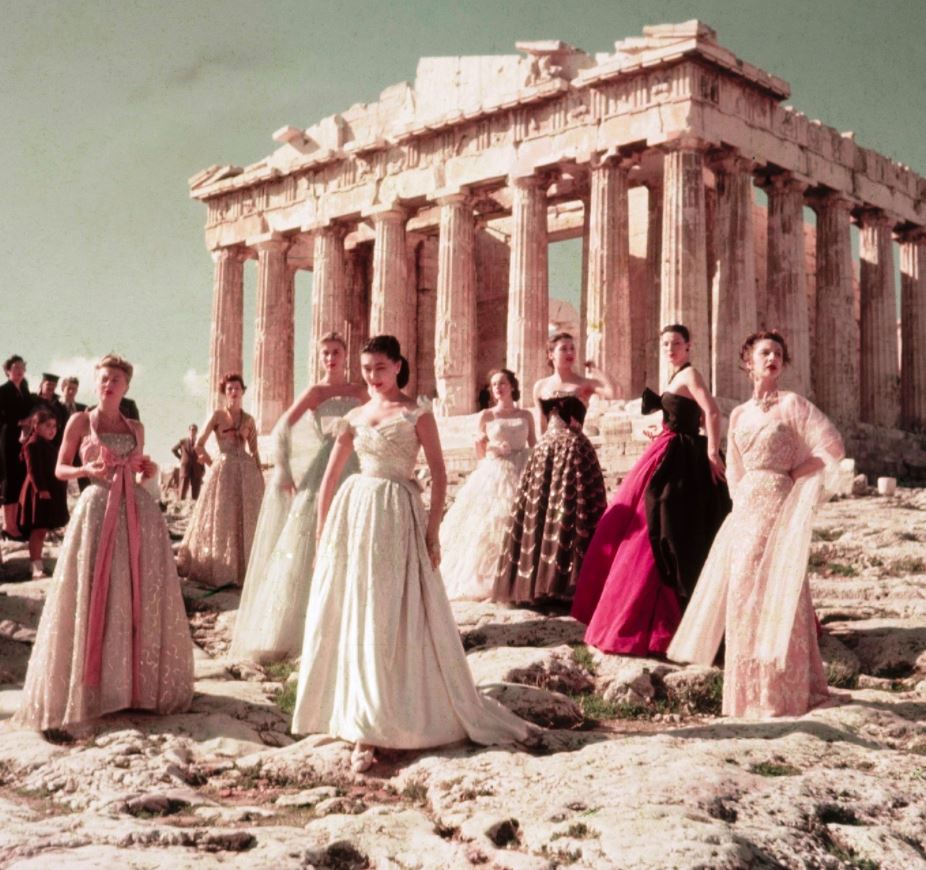 Dior: The luxury brand uses iconic Greek sites as backdrops, including Acropolis 