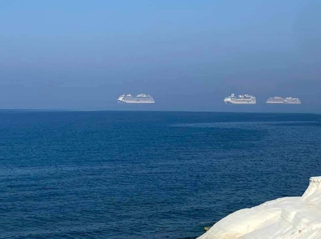 «Αιωρούμενα» κρουαζιερόπλοια στην Κύπρο – Τι είναι το φαινόμενο Φάτα Μοργκάνα