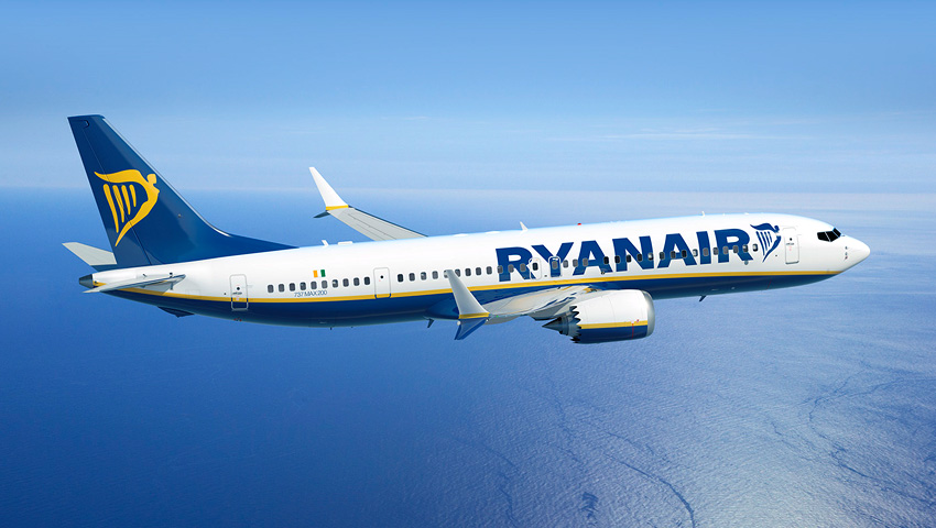 Ryanair: 7% – 9% περισσότερα εισιτήρια σε σχέση με το 2019