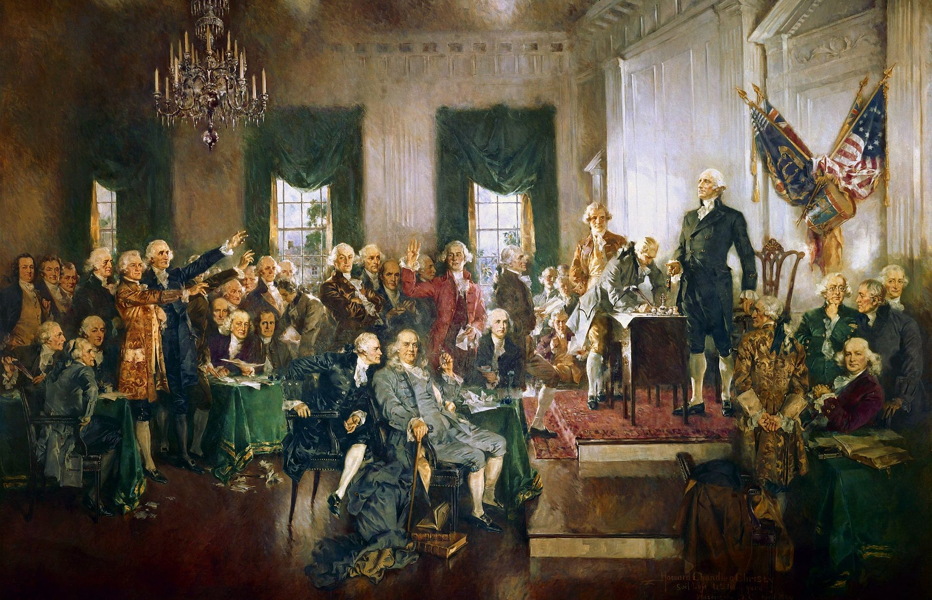 Σαν σήμερα το 1788 τίθεται σε ισχύ το Σύνταγμα των ΗΠΑ