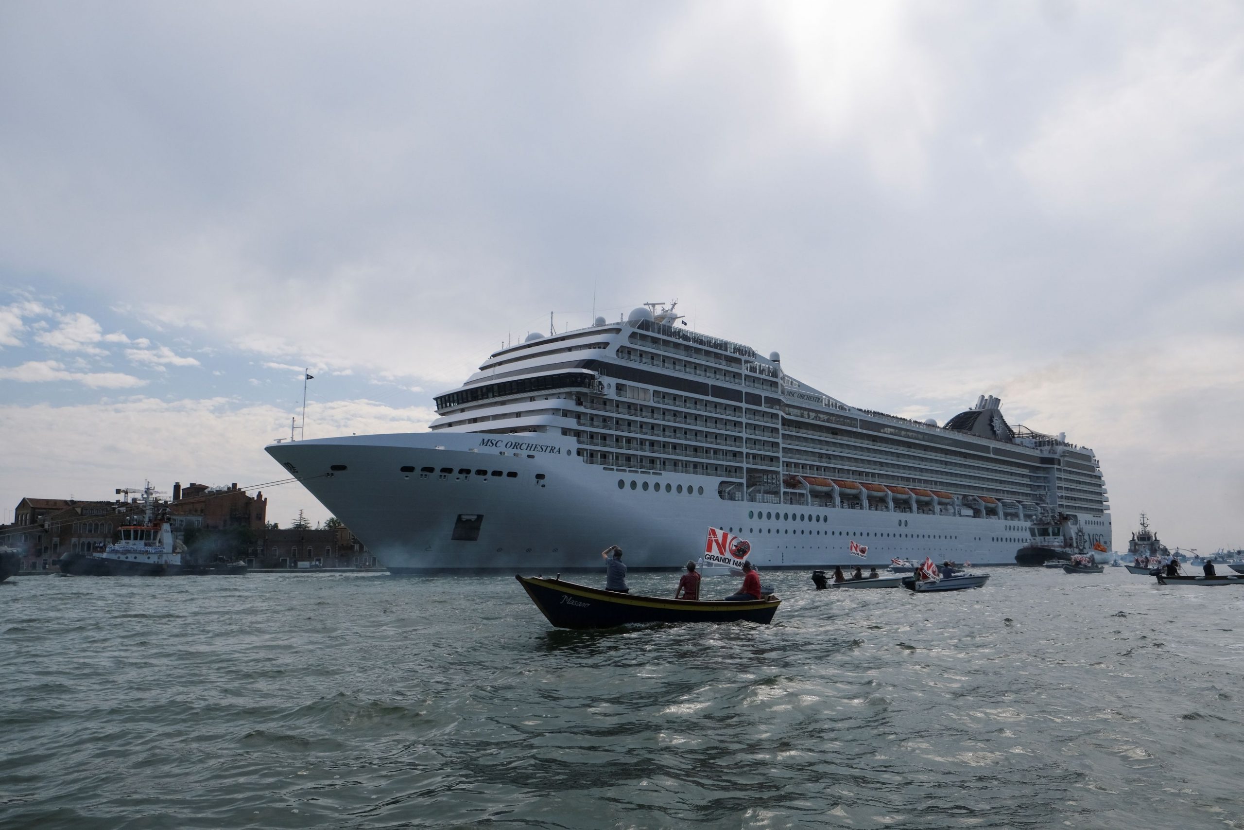 Βενετία: Στον αέρα οι ανακοινώσεις για απαγόρευση διέλευσης κρουαζιερόπλοιων