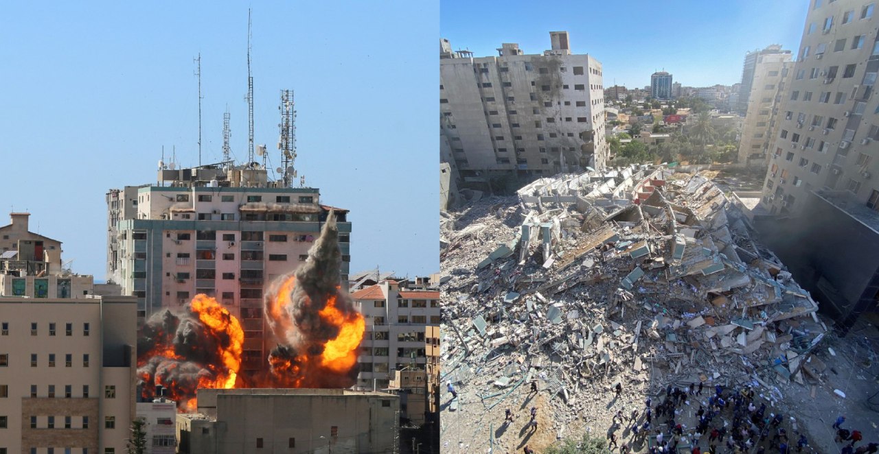 Ισραήλ: Ισχυρίζεται ότι η Χαμάς έκρυβε ένα ηλεκτρονικό σύστημα παρεμβολών στο κτίριο που στέγαζε τα διεθνή μέσα