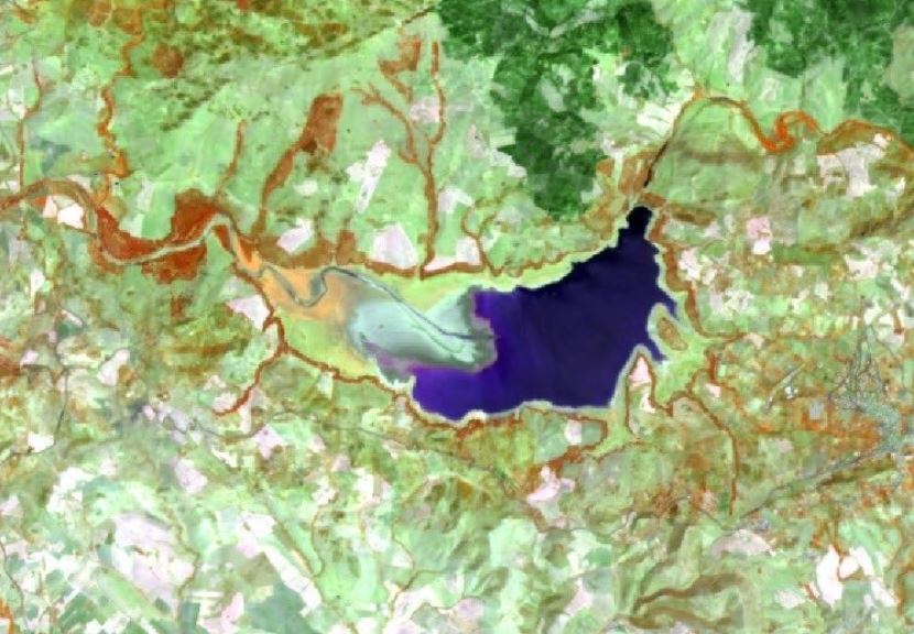 Σικελία: Η χειρότερη ξηρασία της δεκαετίας πλήττει τη λίμνη Ποζίλο [Photo]
