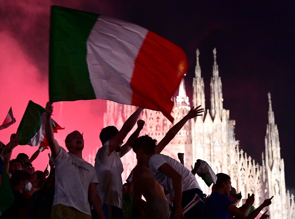 Euro 2020: Οι Ιταλοί στον έβδομο ουρανό – Πανηγυρισμοί μέχρι πρωίας σε όλη τη χώρα