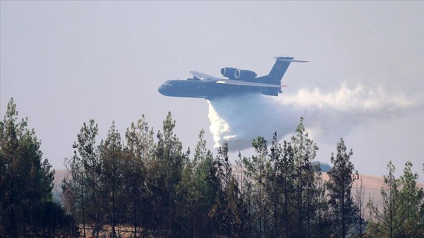 Tουρκία – Συνετρίβη ρωσικό πυροσβεστικό αεροπλάνο που επιχειρούσε στις φωτιές