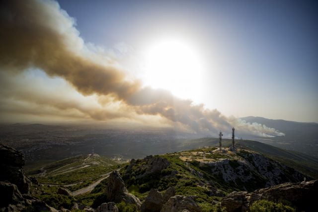 Athens Observatory – The smoke of the fires reached Antikythera