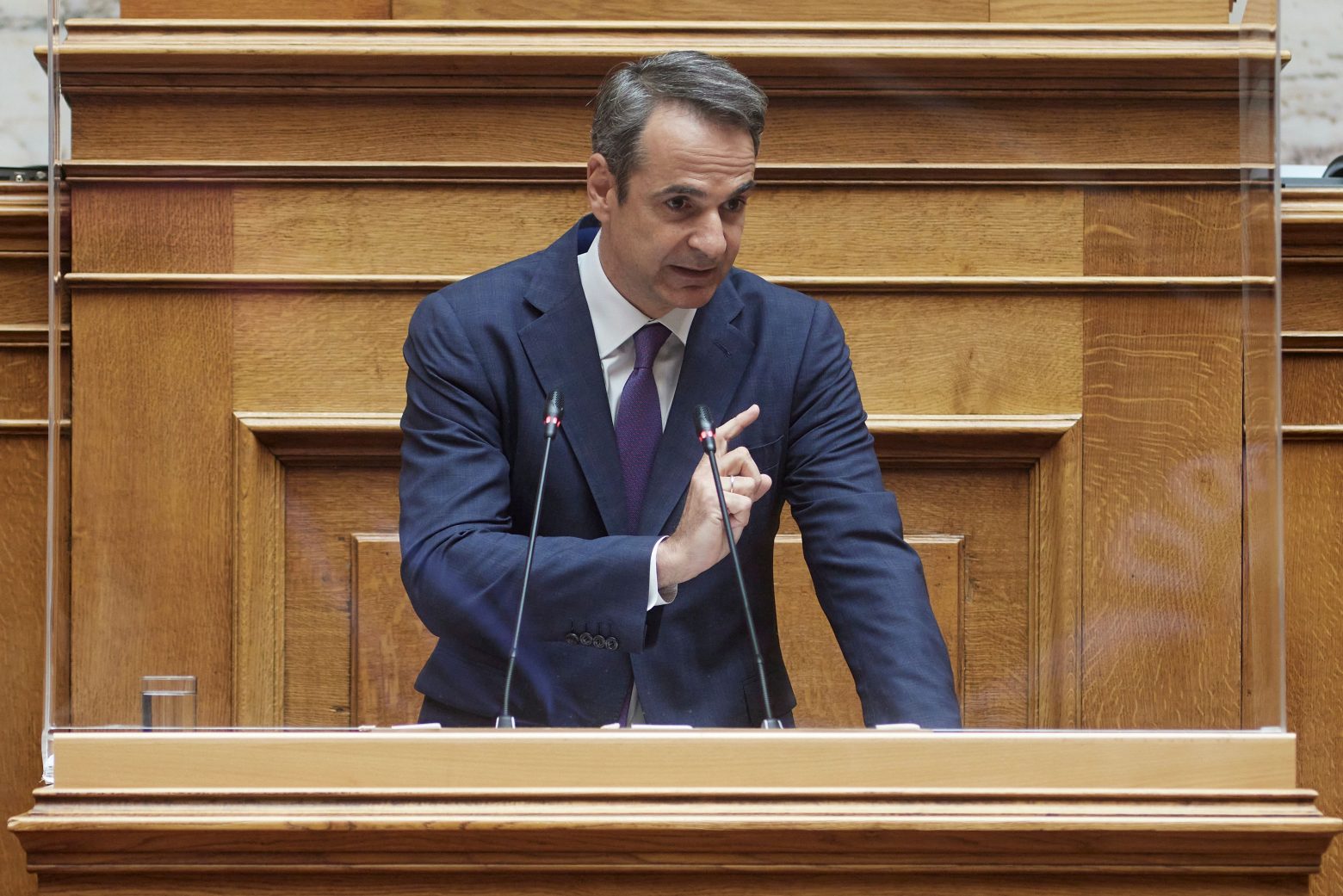 Mitsotakis – More than a million acres of green were burned – Mistakes were made