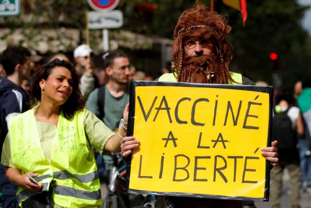 Γαλλία – Σε ισχύ από αύριο ο υποχρεωτικός εμβολιασμός των υγειονομικών