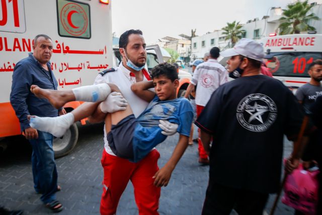 Νέες συγκρούσεις στη Λωρίδα της Γάζας με 41 τραυματίες Παλαιστίνιους