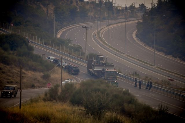 Αποκατάσταση κυκλοφορίας στην Εθνική Οδό Αθηνών – Λαμίας