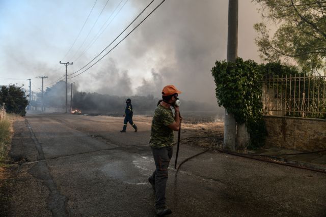 Γύθειο: Φωτιά σε εξέλιξη στην περιοχή Πύρριχος της ανατολικής Μάνης