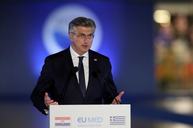 Αντρέι Πλένκοβιτς -EUMED 9-  Συμφωνήσαμε ότι πρέπει να ενισχύσουμε τα εξωτερικά σύνορα της ΕΕ