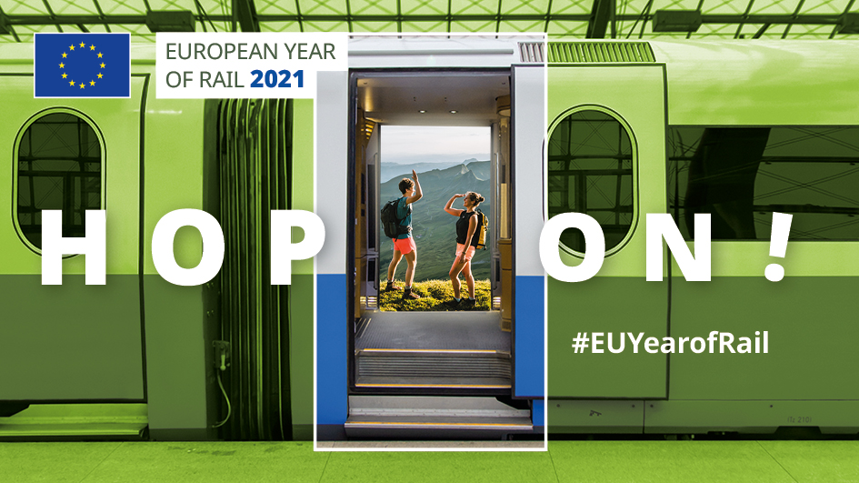 Ευρωπαϊκό Έτος Σιδηροδρόμων – Η αμαξοστοιχία «Connecting Europe Express» αναχωρεί από τον σταθμό