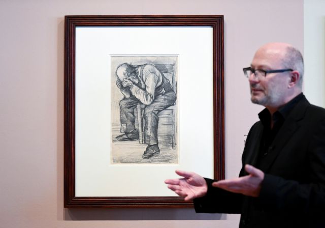 Σκίτσο του Βαν Γκογκ εκτίθεται για πρώτη φορά στο κοινό