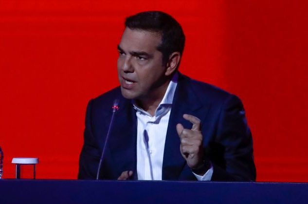 Thessaloniki International Fair – Tsipras answering to a question of OT.gr – SYRIZA would abolish the tax for parental benefits on properties up to 300,000 euros