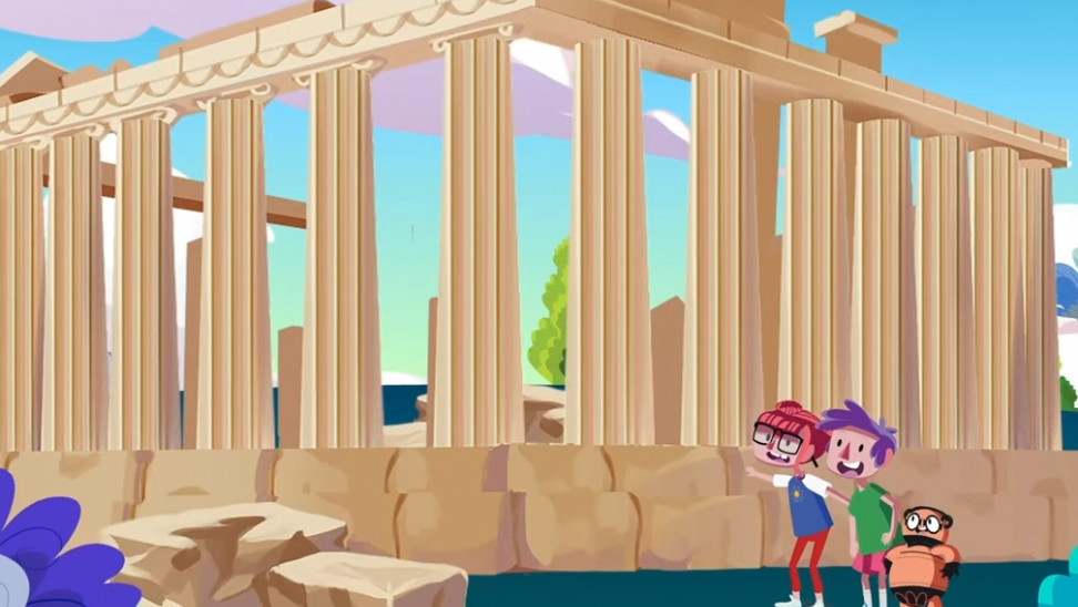 Hellenic Tourism Organization – The first animated video aimed at children