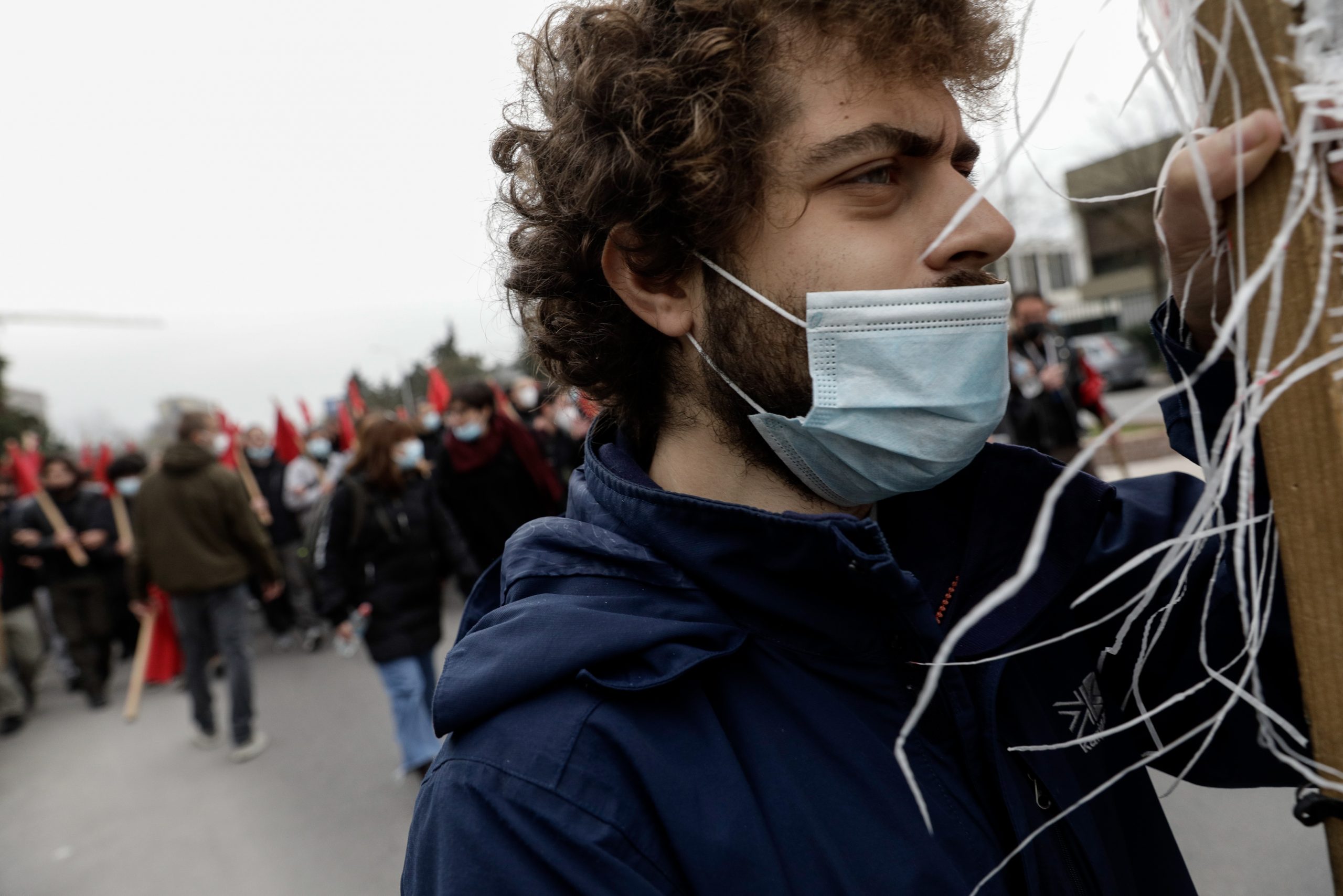 Ένταση στο πανεκπαιδευτικό συλλαλητήριο στην Αθήνα