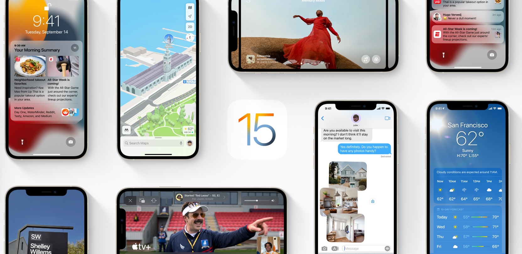 Διαθέσιμο το νέο λειτουργικό iOS 15 της Apple – Τι νέο φέρνει