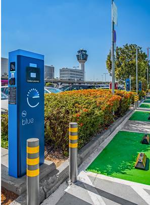 First e-vehicle charging hub installed at Athens Int’l Airport