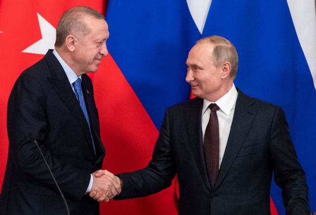 Συνομιλία Πούτιν – Ερντογάν για διμερείς σχέσεις, Συρία και Λιβύη