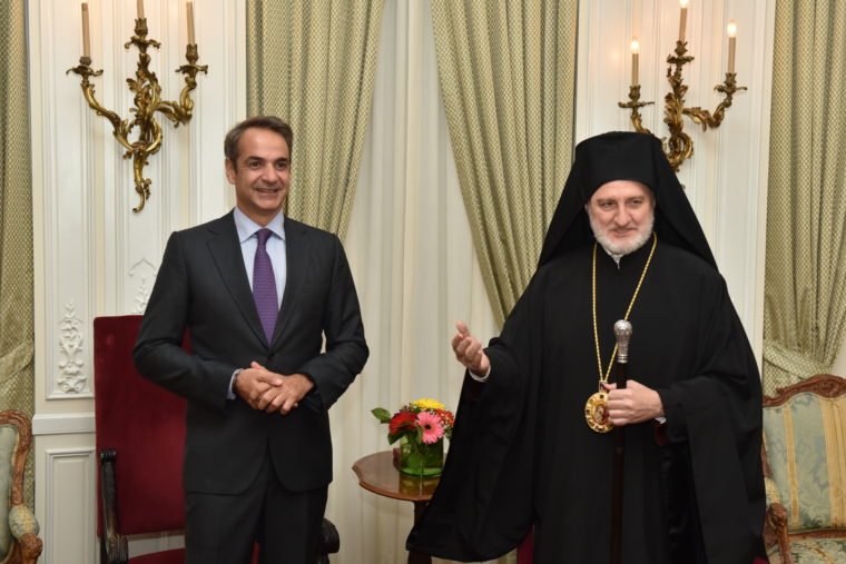 Greek PM cancels tour at Ground Zero site, sources point to displeasure with Archbishop Elpidophoros over latter’s attendance at Erdogan event