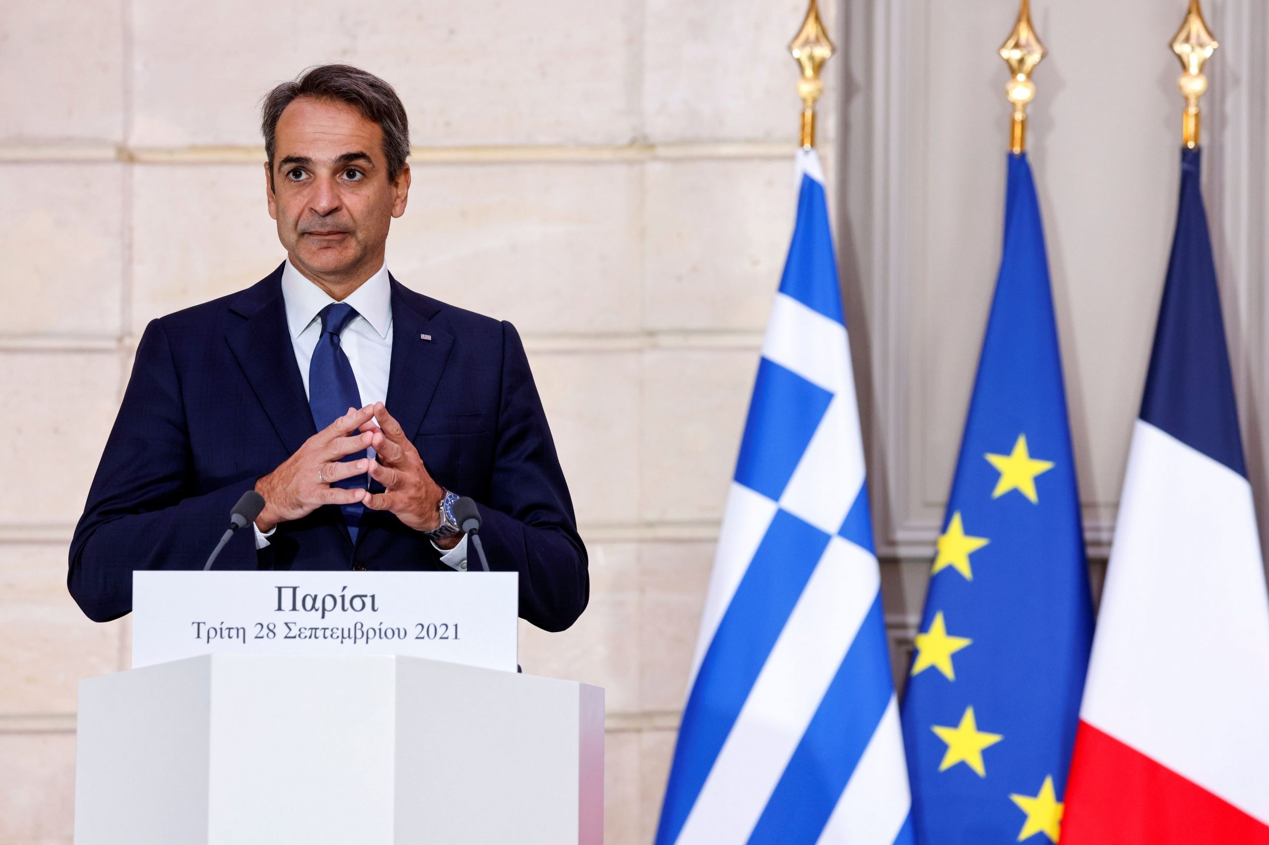 Συμφωνία Ελλάδας-Γαλλίας – Οι δηλώσεις Μητσοτάκη μετά τις υπογραφές [Video]