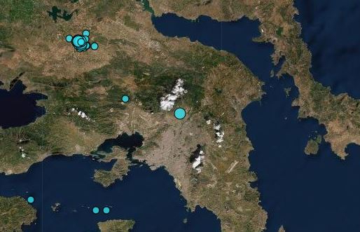 Σεισμός 3,7 Ρίχτερ, ιδιαίτερα αισθητός στην Αττική