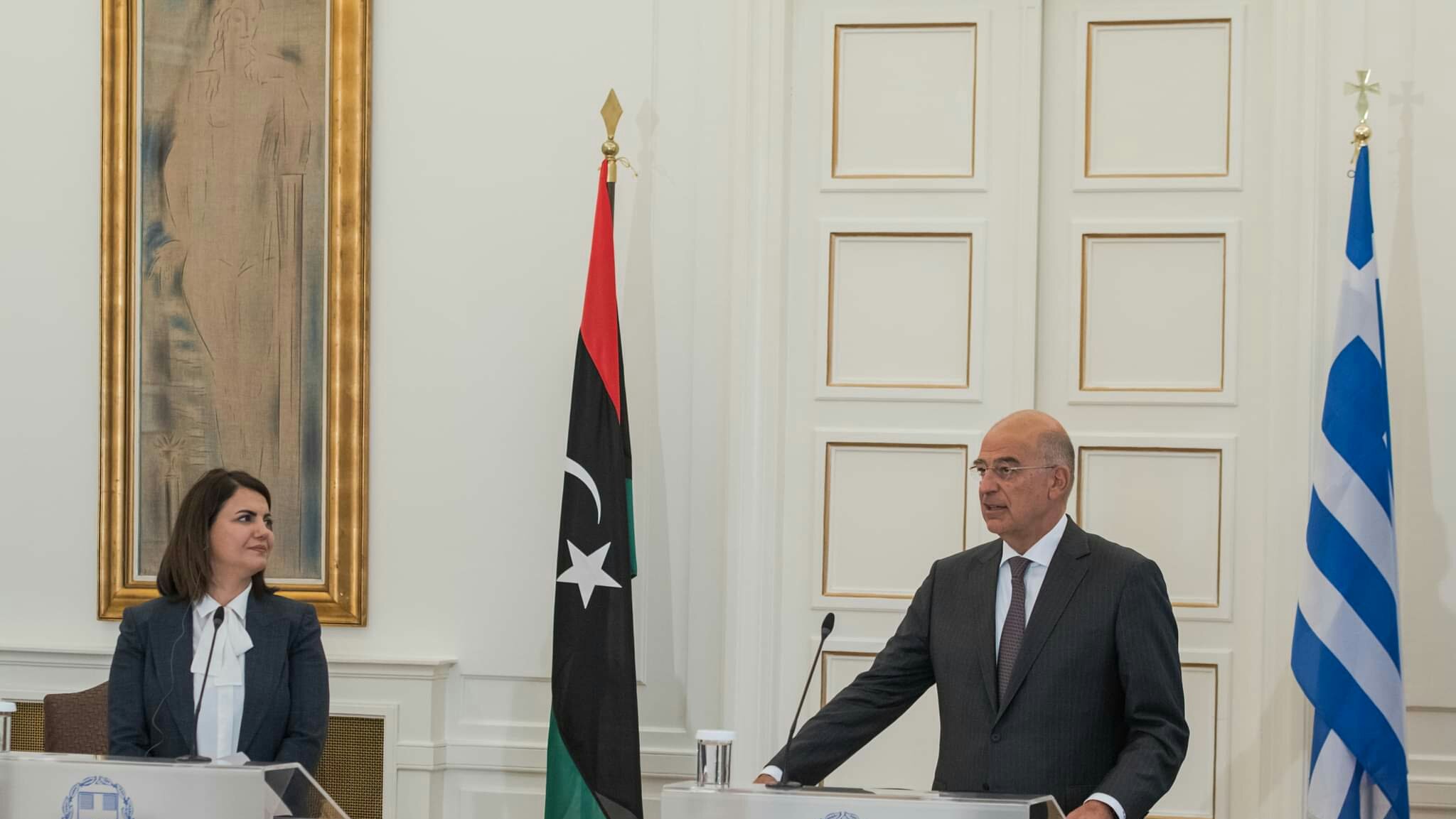 Ν. Δένδιας – Να απομακρυνθούν όλα τα ξένα στρατεύματα από τη Λιβύη και να διενεργηθούν αδιάβλητες εκλογές