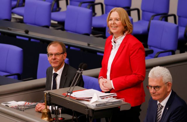 Μια γυναίκα στην προεδρία της γερμανικής Βουλής – η τρίτη μεταπολεμικά