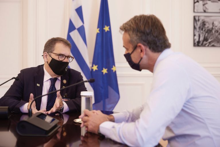 US Rep. Bilirakis received in Athens by Greek PM Mitsotakis
