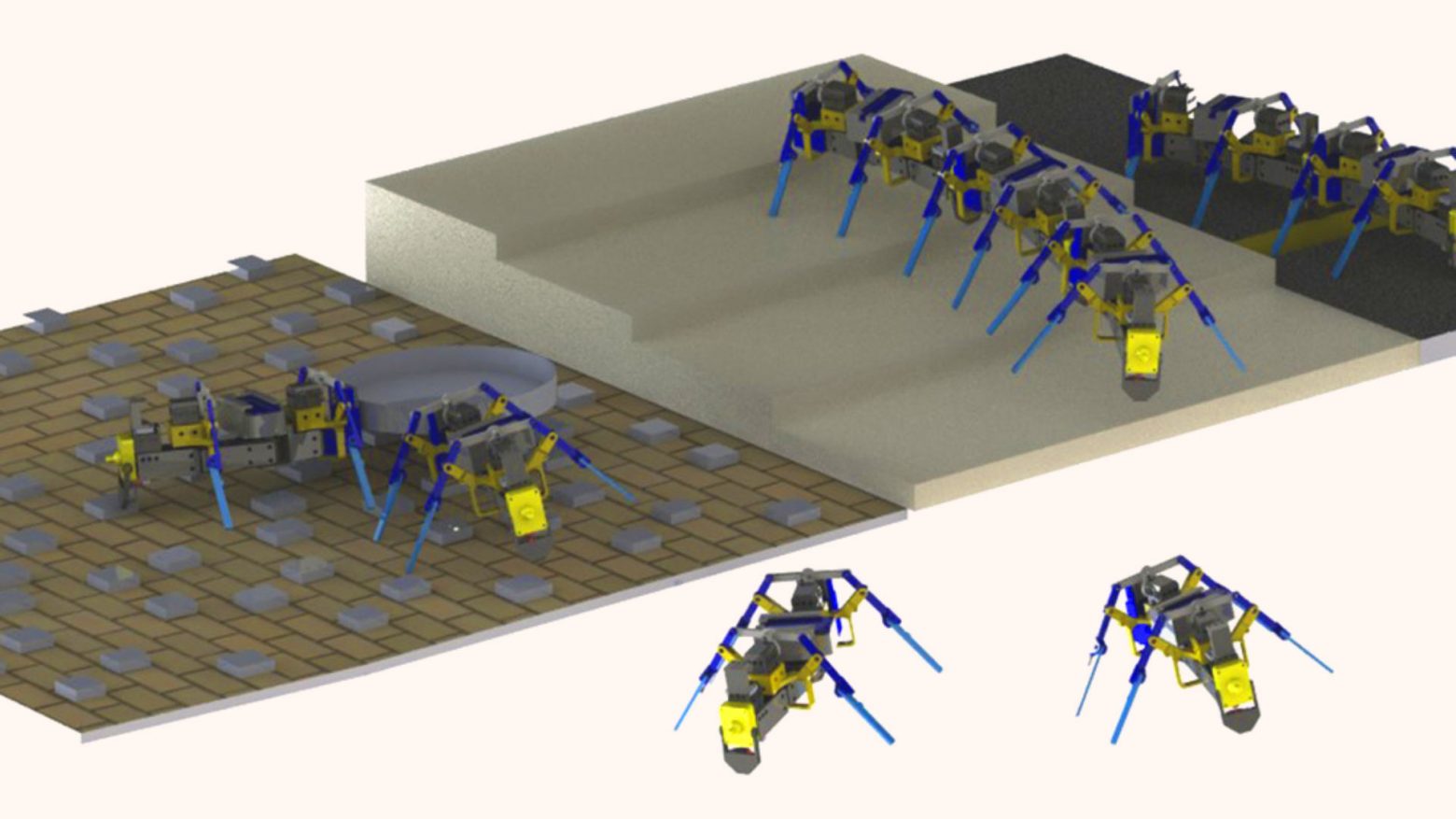 Όταν τα ρομποτικά μυρμήγκια μιμούνται τα αληθινά και συνεργάζονται σαν αληθινή αποικία