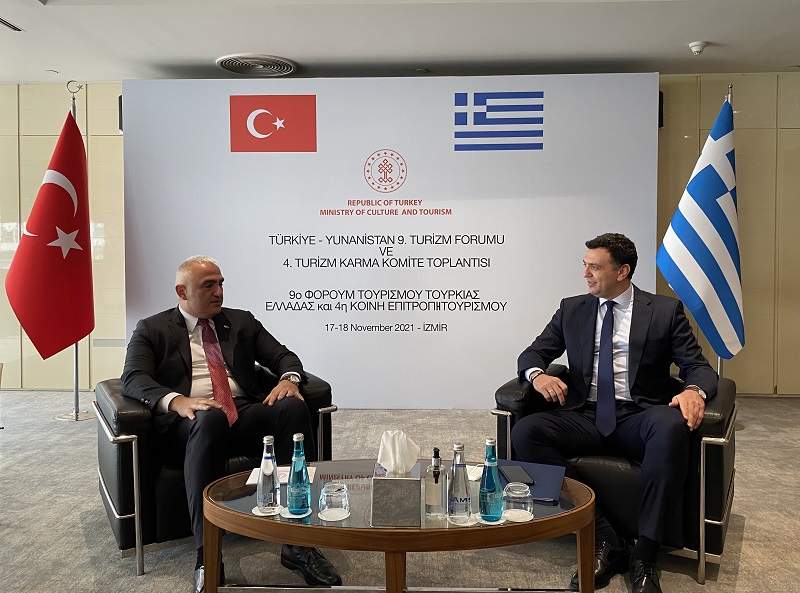 Tourism minister – Tourism is a field of cooperation between Greece and Turkey