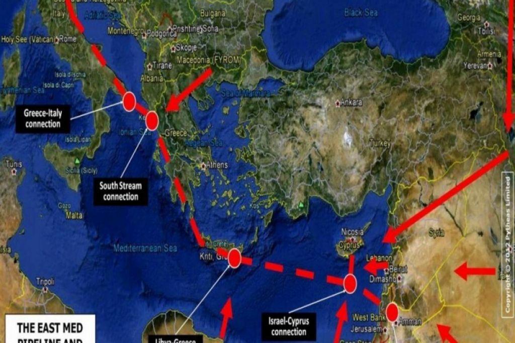 One hundred European environmental organization against EastMed pipeline