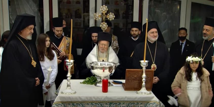 Ecumenical Patriarch Bartholomew in NY hospital