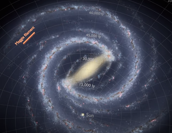 Αστρονομία – Ανακαλύφθηκε η «Μάγκι», μια γιγάντια δομή από αέριο υδρογόνο στον γαλαξία μας