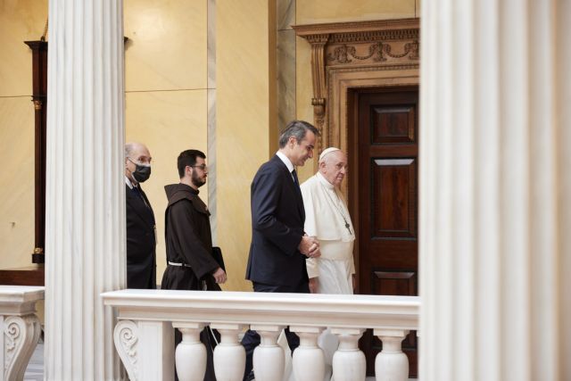 Pope Francis met with the Greek PM