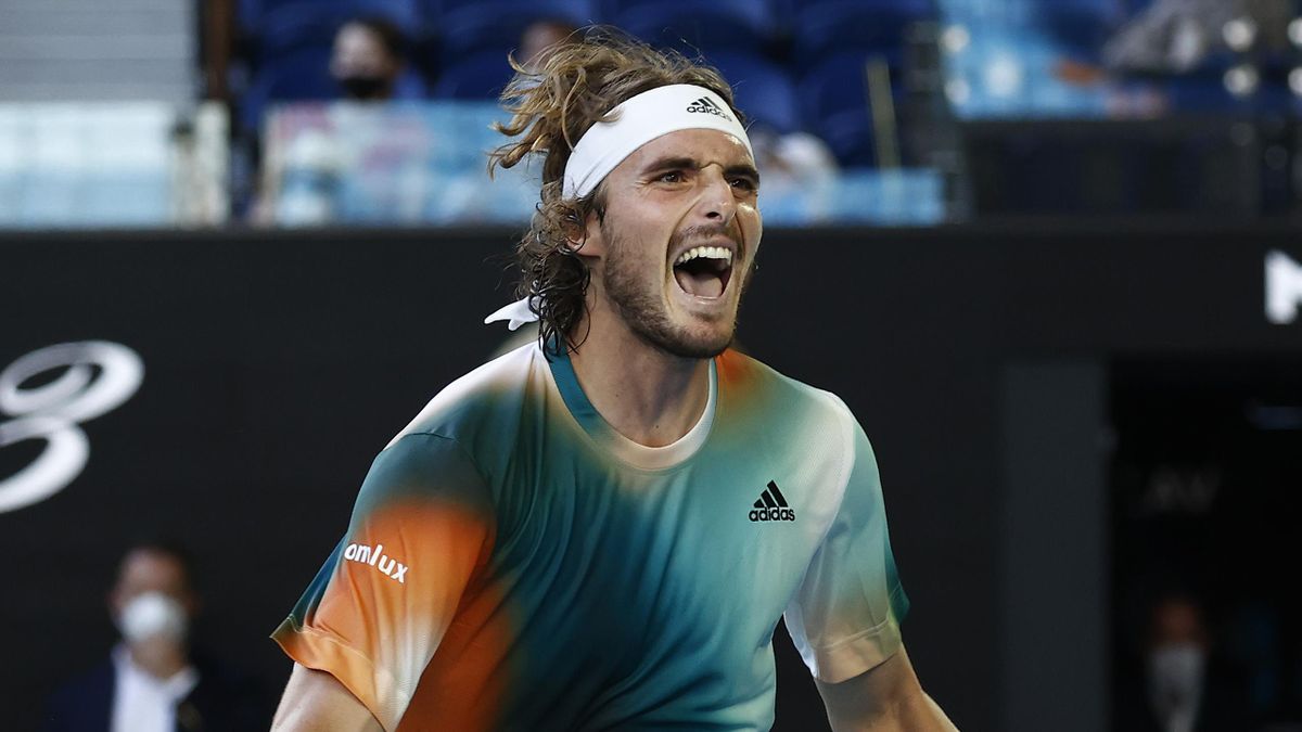 Tsitsipas in Australian Open quarter-finals after comeback over Taylor Fritz