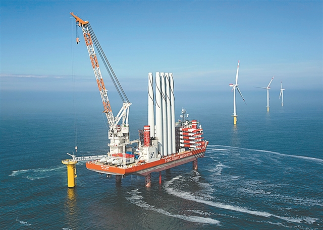 Frenzy for vessels that support offshore wind operations